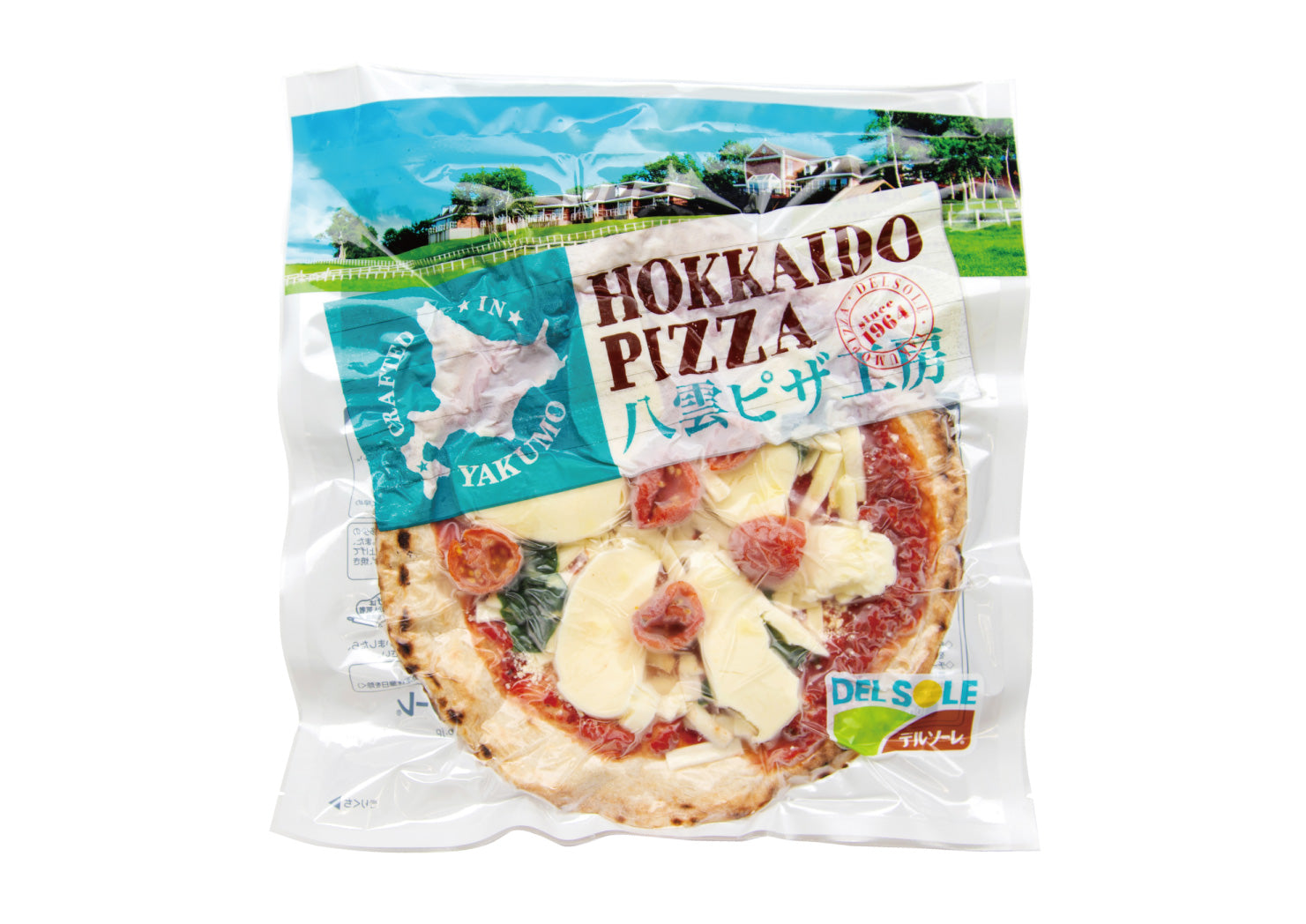 HOKKAIDO PIZZA 北海道産チーズの贅沢マルゲリータ｜DELSOLE
